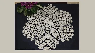 Серветка "Весняна" / 16-21 ряди/ Spring Doily