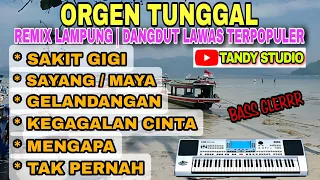 ORGEN TUNGGAL REMIX LAMPUNG DANGDUT LAWAS TERPOPULER (@TANDY STUDIO) Sakit gigi,Gelandangan,Mengapa