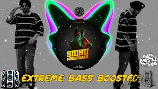 Invincible [Extreme Bass Boost] Punjabi song || Sidhu Moosewala || Warning ⚠️