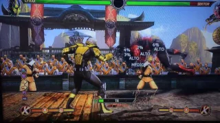 Cyrax combo reset 100% mk9