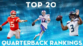 Top 20 Quarterback Rankings Fantasy Football 2021