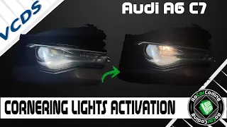 ACTIVATE CORNERING LIGHTS | AUDI A6 C7 | VCDS CODING