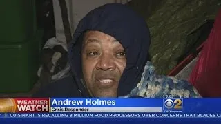 Activist Spends Night In Tent City To Protest Closing Of Homeless Shelter