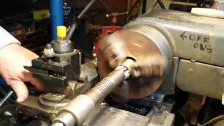 Reaming Bushing In Lathe