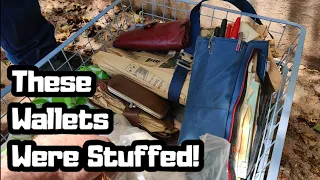 Found Wallets Stuffed Full In Hoarder Storage Unit! She Hoarded Cash!