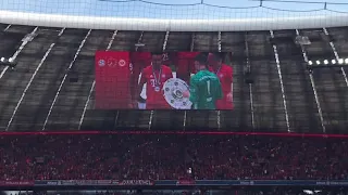 Übergabe Meisterschale FC Bayern München - Eintracht Frankfurt 18.05.2019