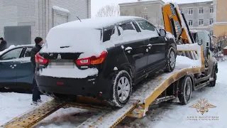 Ограбление Сбербанка в Архангельске. Оперативное видео