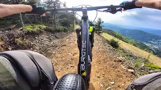 Hip Hopa Air , first ride , on hardtail. Szczyrk Enduro Trails.