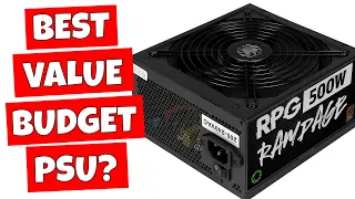 BEST Budget 500w PSU Gamemax Rampage Silent 80 Plus Bronze