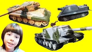 Сборные модели танков "Звезда" масштаба 1/35 и 1/72 - Тигр, Т-34, ИС