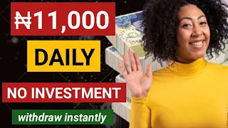 How to make money online in Nigeria with no capital/secret website that pays $11 (11k) daily