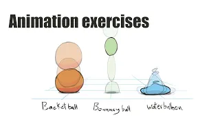 Animation exercises for Beginners level 1