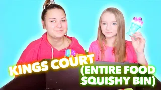 KING'S COURT WITH SQUISHIES | ENTIRE FOOD BIN | Bryleigh Anne