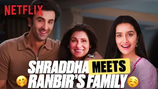 Shraddha's ADORABLE First Meeting With Ranbir's Family in #TuJhoothiMainMakkaar 🥺❤️