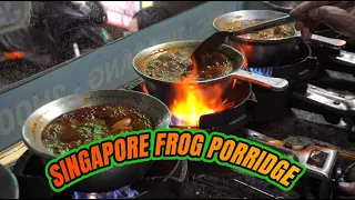 VietNamse Food - ASMR / Singapore frog porridge sold 500 portions a day is too terrible in VIET NAM