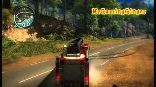 Just cause 2 Fire and Garbage truck Rampage