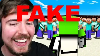 Wie MrBeast seine Minecraft Videos FAKED