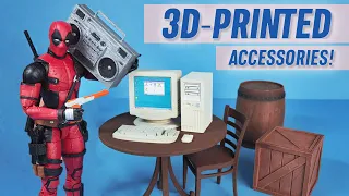 How to 3D-Print Your Own Marvel Legends Accessories! (Action Figure Props and Furniture)