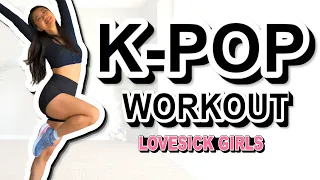 BLACKPINK | LOVESICK GIRLS CARDIO DANCE WORKOUT FOR FAT BURN