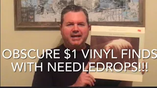 OBSCURE $1 Vinyl Finds with needledrops!!!