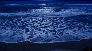 Night Time Beach Waves