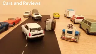 Toy car crash compilation #14