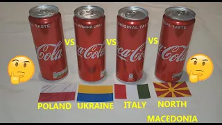 Are Coca Colas from different countries really the same? How to test Coke from different countries.