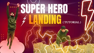 Capcut Superhero Flying Editing in Hindi | Editing tutorial | Capcut VFX |#capcut #tutorial