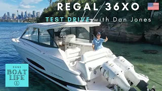 2021 Regal 36XO - TEST DRIVE with Dan Jones