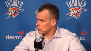 2/27/16 Thunder / Warriors Post Game