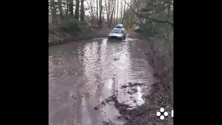 Toyota Sprinter Carib 4WD на off-road!!