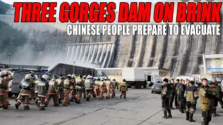 At risk of breaking the Three Gorges Dam, China warned people to prepare to evacuate | china floods