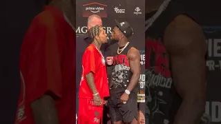 Tank Davis vs Frank Martin HEATED Face Off 😤🥊