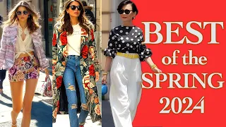 The Most Beautiful Outfits worn by Milanese fashionistas in spring 2024. Milan street style