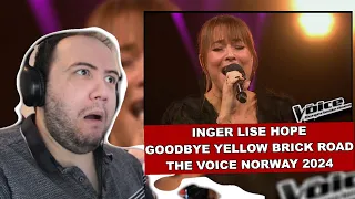 Inger Lise Hope | Goodbye Yellow Brick Road | Utlendings Reaksjon 🇳🇴 THE VOICE NORWAY 2024 REACTION