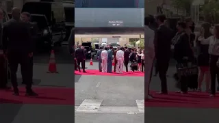 The Scream When BTS arrived with Bangpd at Grammy Red Carpet 2022