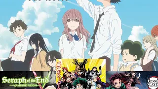 Anime characters react to each other Pt1 A silent Voice