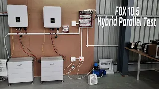 Fox 10.5kW Hybrid Parallel Test