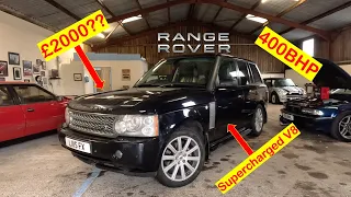 This once £75,000 SUPERCHARGED Range Rover cost £2,000. Here’s why (It Broke). (L322)