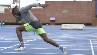 Workout Wednesday: Grant Holloway Does Three Workouts In One Session