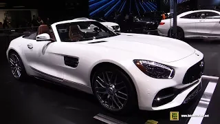 2018 Mercedes AMG GT C Roadster - Exterior and Interior Walkaround - 2018 Detroit Auto Show