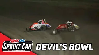 HIGHLIGHTS: USAC AMSOIL National Sprint Cars | Devil's Bowl Speedway | September 7, 2023