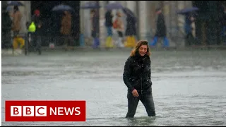 The fight to stop Venice from flooding - BBC News