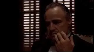 The Godfather opening scene english subtitles