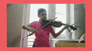 Лисичка. Игра на скрипке.
