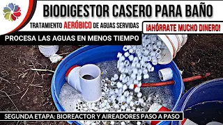 💦 BIODIGESTOR CASERO y BARATO para BAÑO 🚽 ES MÁS RÁPIDO y NO CONTAMINA 💦 Etapa 2 Paso a Paso.