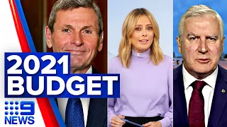 Mixed messaging on borders reopening, Budget 2021 preview | 9 News Australia