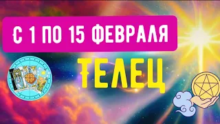 ТЕЛЕЦ ♉️ с 1 по 15 ФЕВРАЛЯ 2023 ГОДА 🧩точный прогноз-гороскоп от #sefira