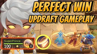 PERFECT WIN GAMEPLAY USING UPDRAFT VALE SKILL 2 !! MLBB MAGIC CHESS