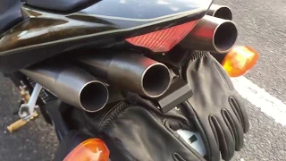 [YAMAHA] 04 5VY YZF-R1 4本出し Laser Xtream GOOD Exhaust Sound!